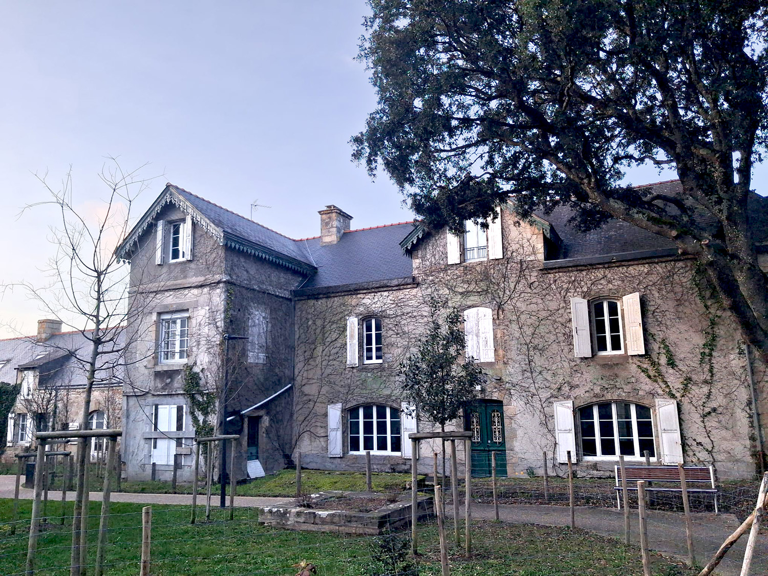 Photo du terrain du Celtic, emplacement de la future mairie