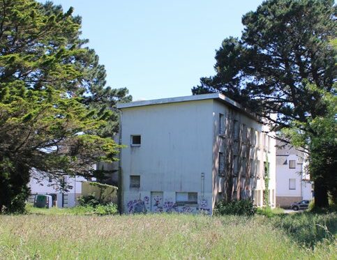 Photo du terrain du Celtic, emplacement de la future mairie